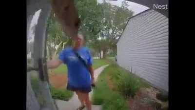 he was just try to offer her insurance