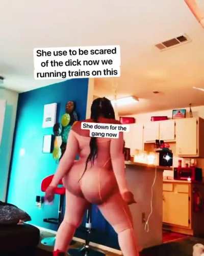 She use to be scared of 🍆