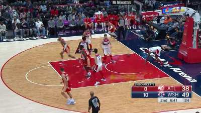 [Highlight] Trae Young makes contact with a game official