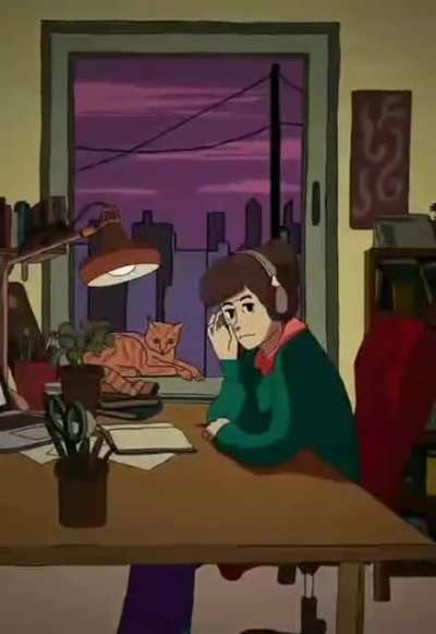 Just some normal lofi hipop girl footage