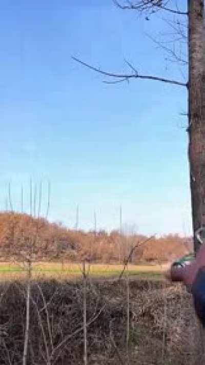 What a sniper!