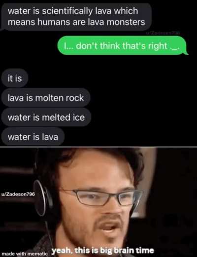 He’s speaking the language of gods