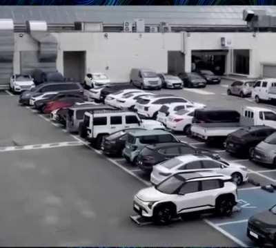 Robots moving around cars with ease