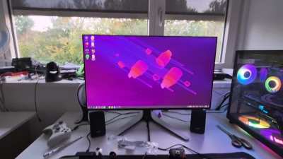 Slight desk wobble?