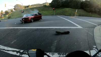 I was on my way home from work until...