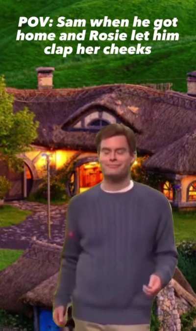 What a fine day to be a hobbit