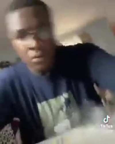 This what happens when you eat dry ice