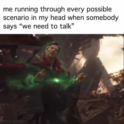 have to be ready for anything