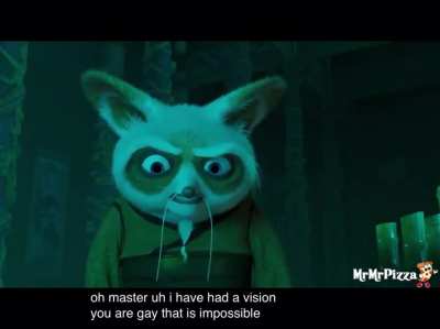 “You are gay” -Master Oogway [MrMrPizza]