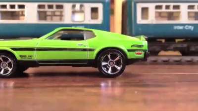 The wildest stop motion toy car chase ever made