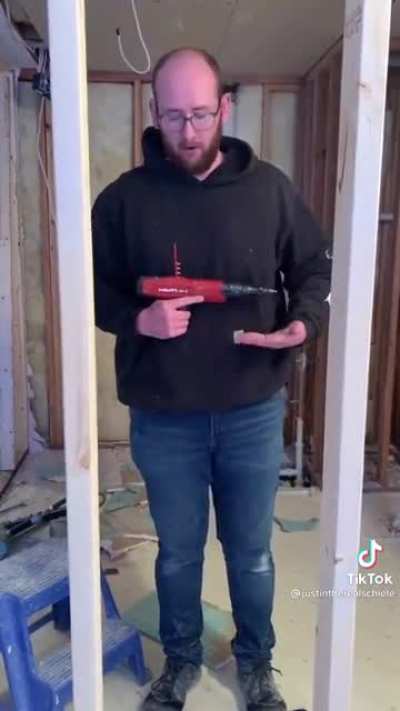 How to use a nail gun