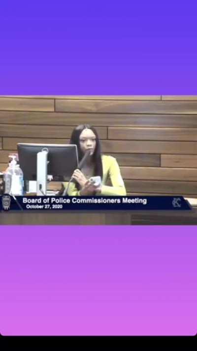 Kansas City Activist Exposes And Verbally Cuts Into The Board Of Police Commissioners