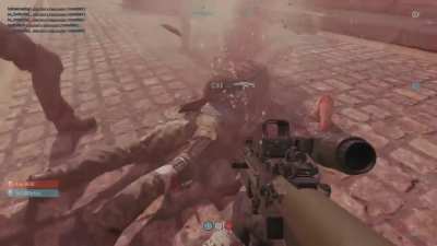 Guy gets obliterated for looking like Dr. Disrespect