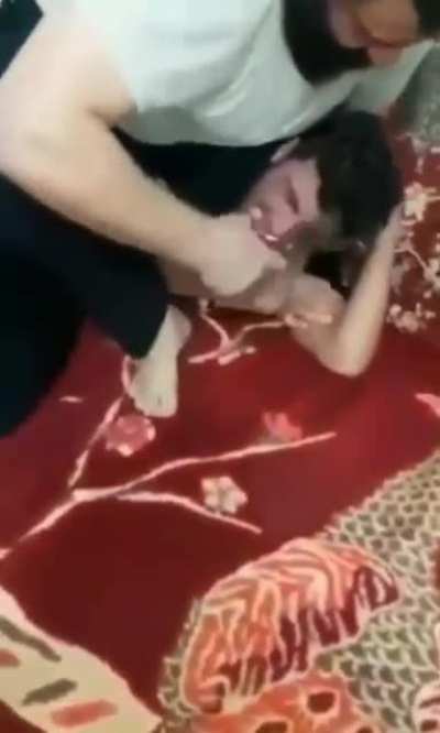 Guy cuts his Dad’s beard as a prank, goes as expected