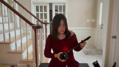When I don’t feel like practicing the violin…