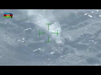Released by Az MoD: Enemy forces and equipment were destroyed, their positions have been struck [23.10.2020]