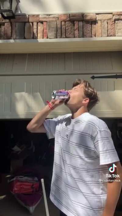 This is why you dont’t chug sparkling water