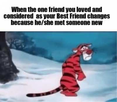 It hurts...