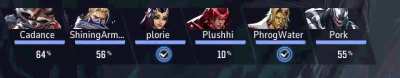 So a player named Pork ragequit...