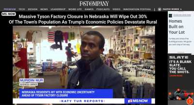 A Deeply Pro Trump Town In Nebraska Is Losing 3,200 Jobs Due To His Economic Policies And Residents Are 