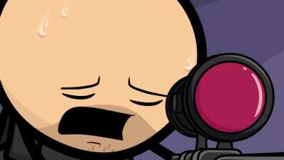 Cyanide & Happiness.. Снайпер
