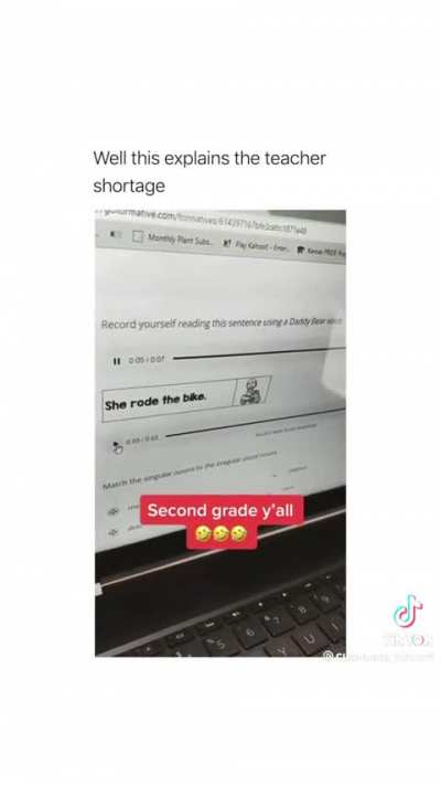 2nd grader uses 