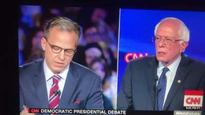 Bernie ends this whole man's career