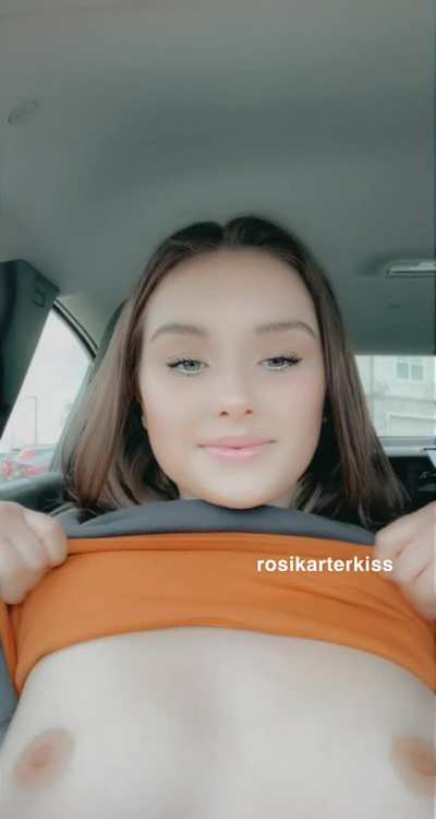 Flashing in my work parking lot 👀 [OC]