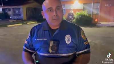 Miami Police Officer Doesn't like Auditors Questions