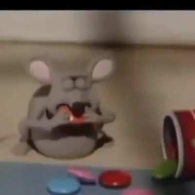Pyro eating furry farts