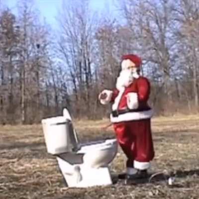 Santa gone