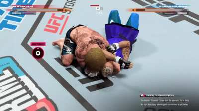 Cleannn back side heel hook -arm triangle reversal. Diddnt know what hit him