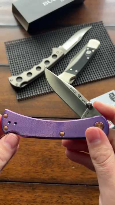 New Knife Day Buck 110 Slim Pro TRX 1 of 50