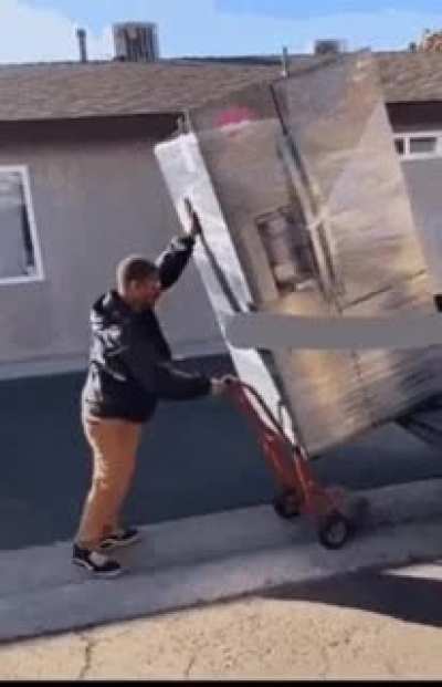 Your fridge arrived