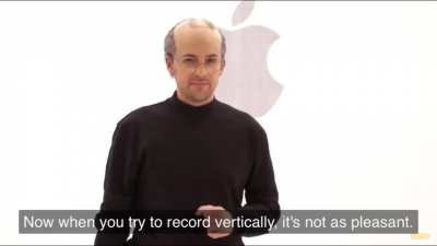 Don’t record vertically please