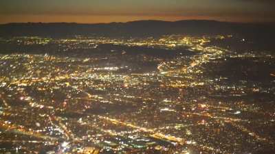 I recommend flying into LA on the 4th of July with a window seat