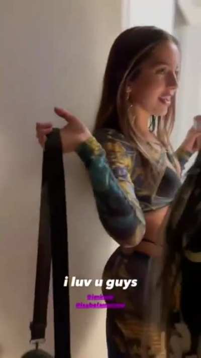 She’s so Gorgeous (You can kinda see backview at end of video)