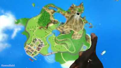 The Rock in Wii Sports Resort