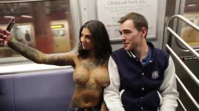 Topless around NYC
