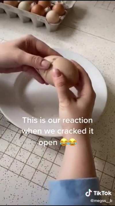 Absolute unit of an egg 🥚