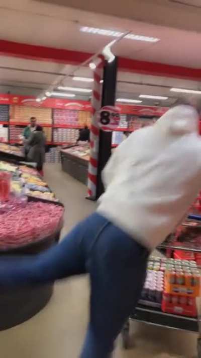 Kick to the noggin