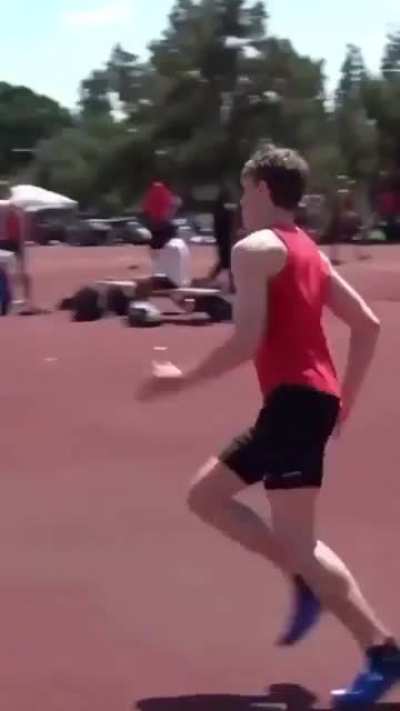 Running intensifies.... Cheering intensifies and ....