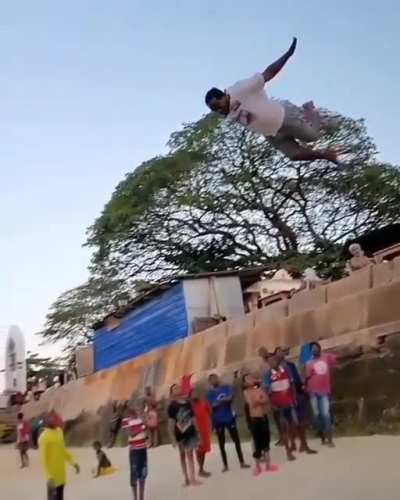 Wow! What a jump!