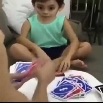 He hates Uno now