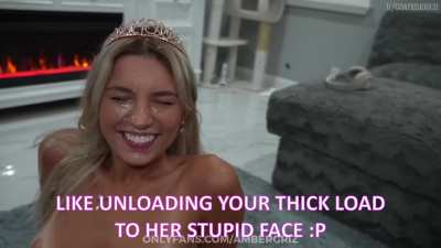 You thought it would be a nasty prank but she thought it's the best bday gift ever
