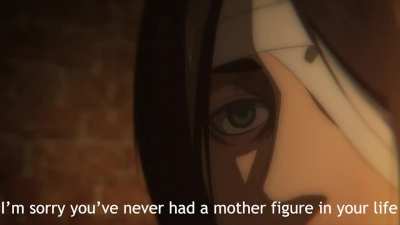 Eren punches down