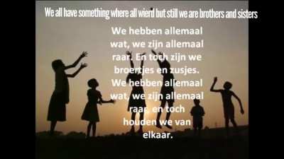 Fir context this is a song Made for cristian schools in the netherlands