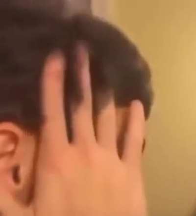 He got that fade
