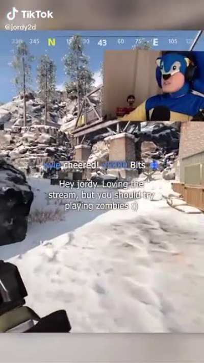 Sonic plays zombies