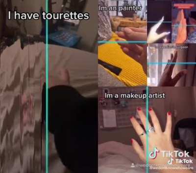 Kinda suspicious that the hand that’s recording isn’t ticking.